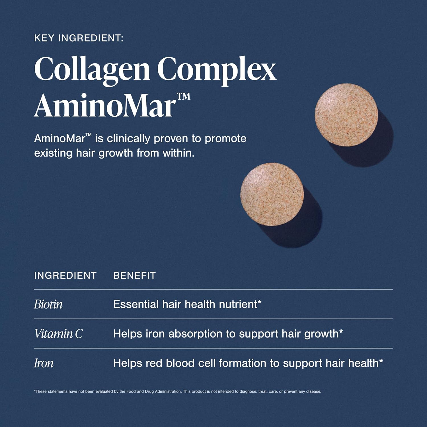 Viviscal, Hair Growth Supplements, 180 Tablets, 3 Month Supply.